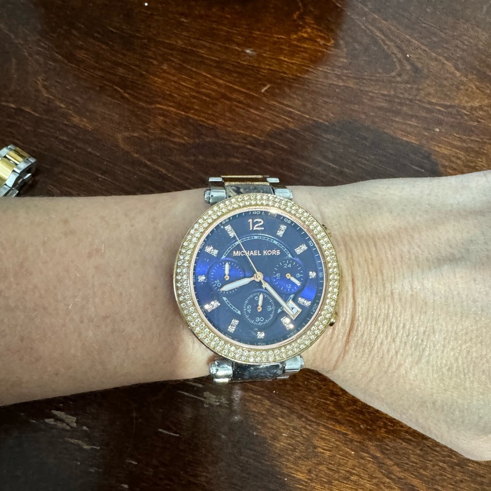 Michael Kors watch two tone